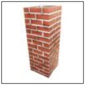 HELUZ Návlek - imitace cihel 2m HNI2m